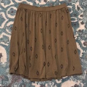 Olive green old navy skirt